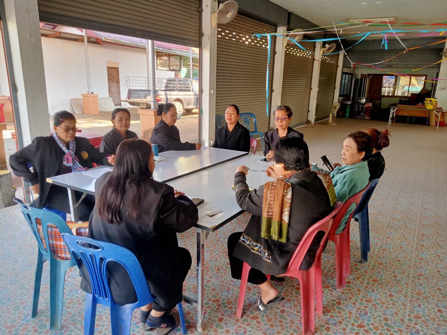 พช.โกสุมพิสัย จังหวัดมหาสารคาม ร่วมประชุมคณะขับเคลื่อนกองทุนพัฒนาบทบาทสตรีเทศบาลตำบลหัวขวาง