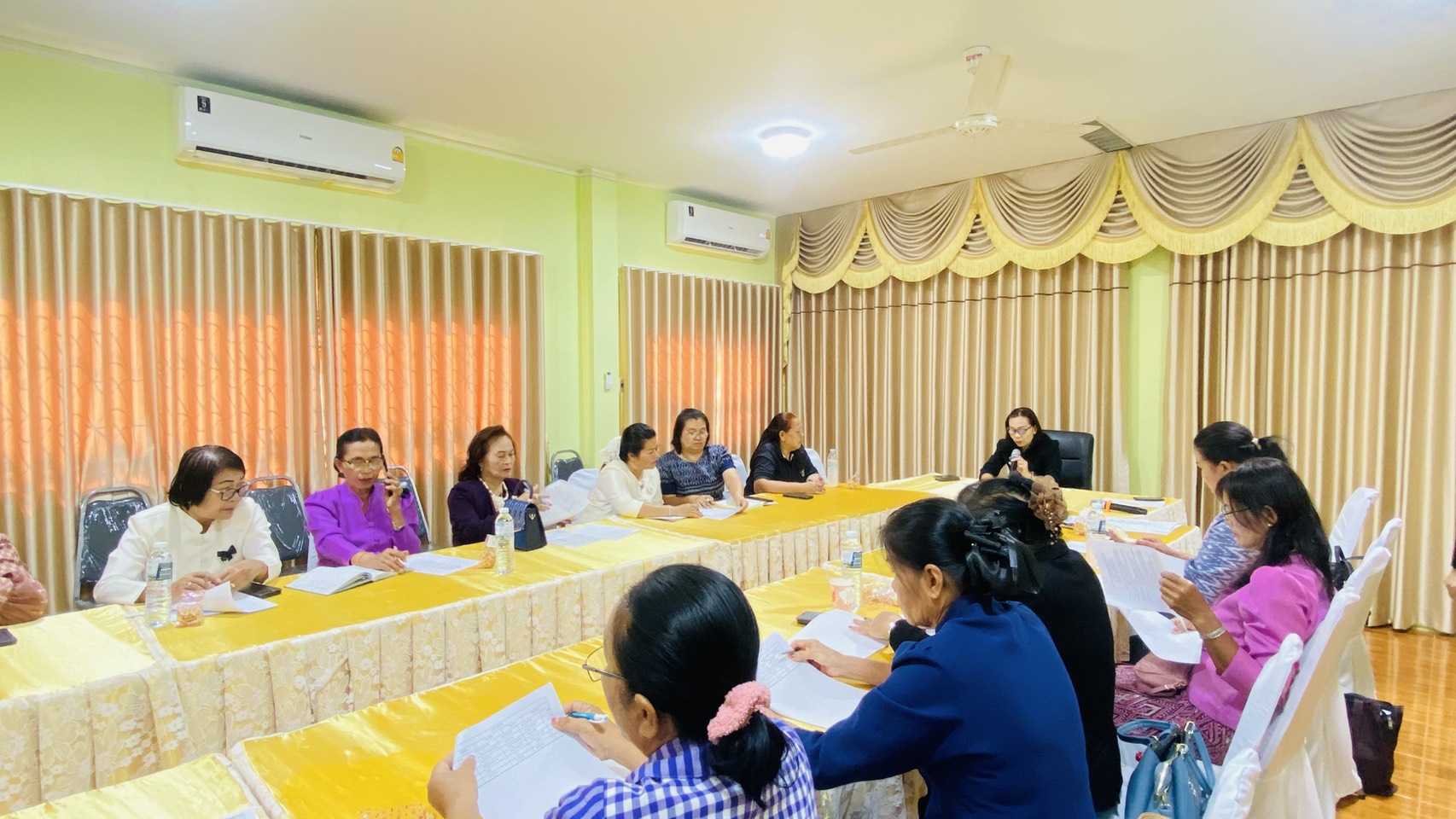 พช.โกสุมพิสัย จังหวัดมหาสารคาม ร่วมประชุมคณะกรรมการพัฒนาสตรีอำเภอโกสุมพิสัย วางแผนการจัดงานวันสตรีสากล ประจำปี 2569