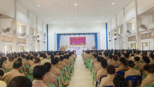 พช.โกสุมพิสัย จังหวัดมหาสารคาม  ประชุมประจำเดือนกำนัน ผู้ใหญ่บ้าน และหัวหน้าส่วนราชการ ประจำเดือนกรกฎาคม 2569