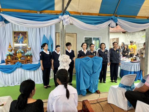 พช.โกสุมพิสัย จังหวัดมหาสารคาม  ร่วมโครงการส่งมอบบ้านตามโครงการกาชาดร่วมใจ ซ่อมแซมหรือสร้างบ้านพักอาศัยให้แก่ ผู้ยากไร้ ผู้ด้อยโอกาส และราษฎรยากจน ประจำปีงบประมาณ พ.ศ.2569